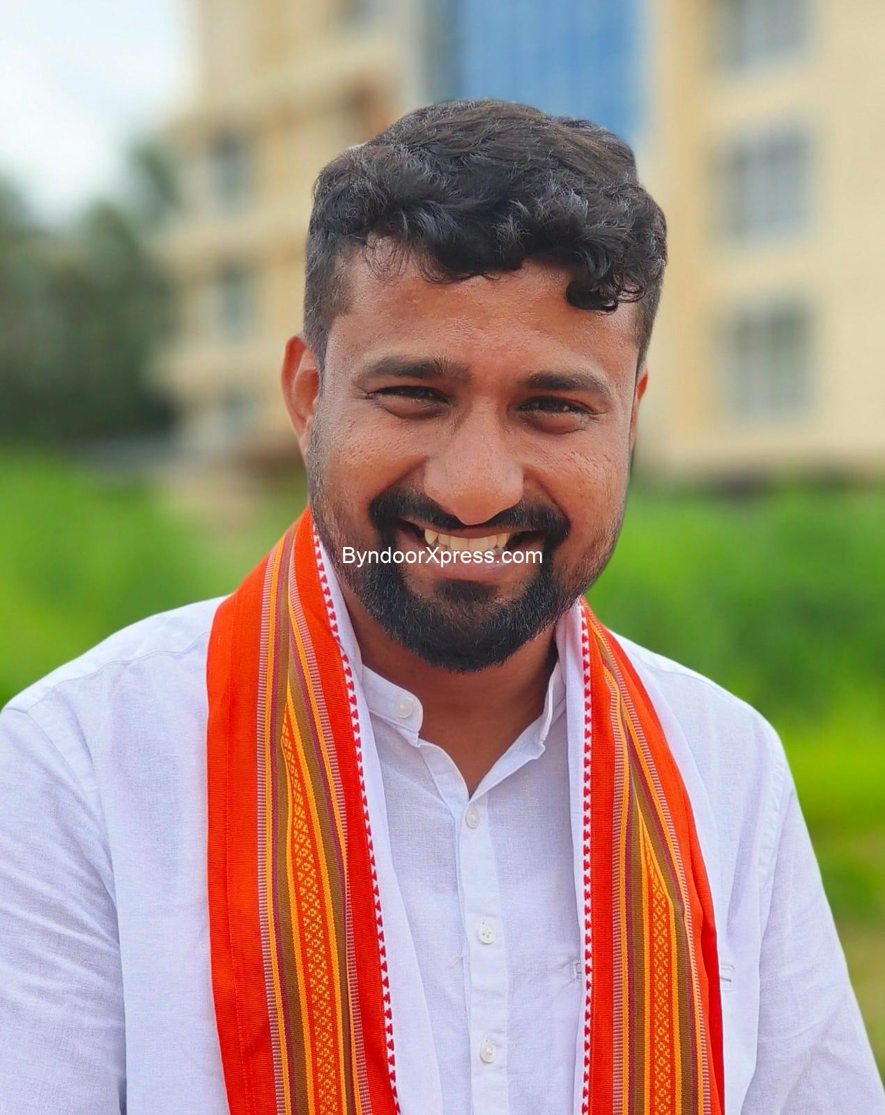 ಯುವ ಬಂಟರ ಯಾನೆ ನಾಡವರ ಸಂಘ ಬೈಂದೂರು ಇದರ ನೂತನ ಅಧ್ಯಕ್ಷರ ಆಯ್ಕೆ