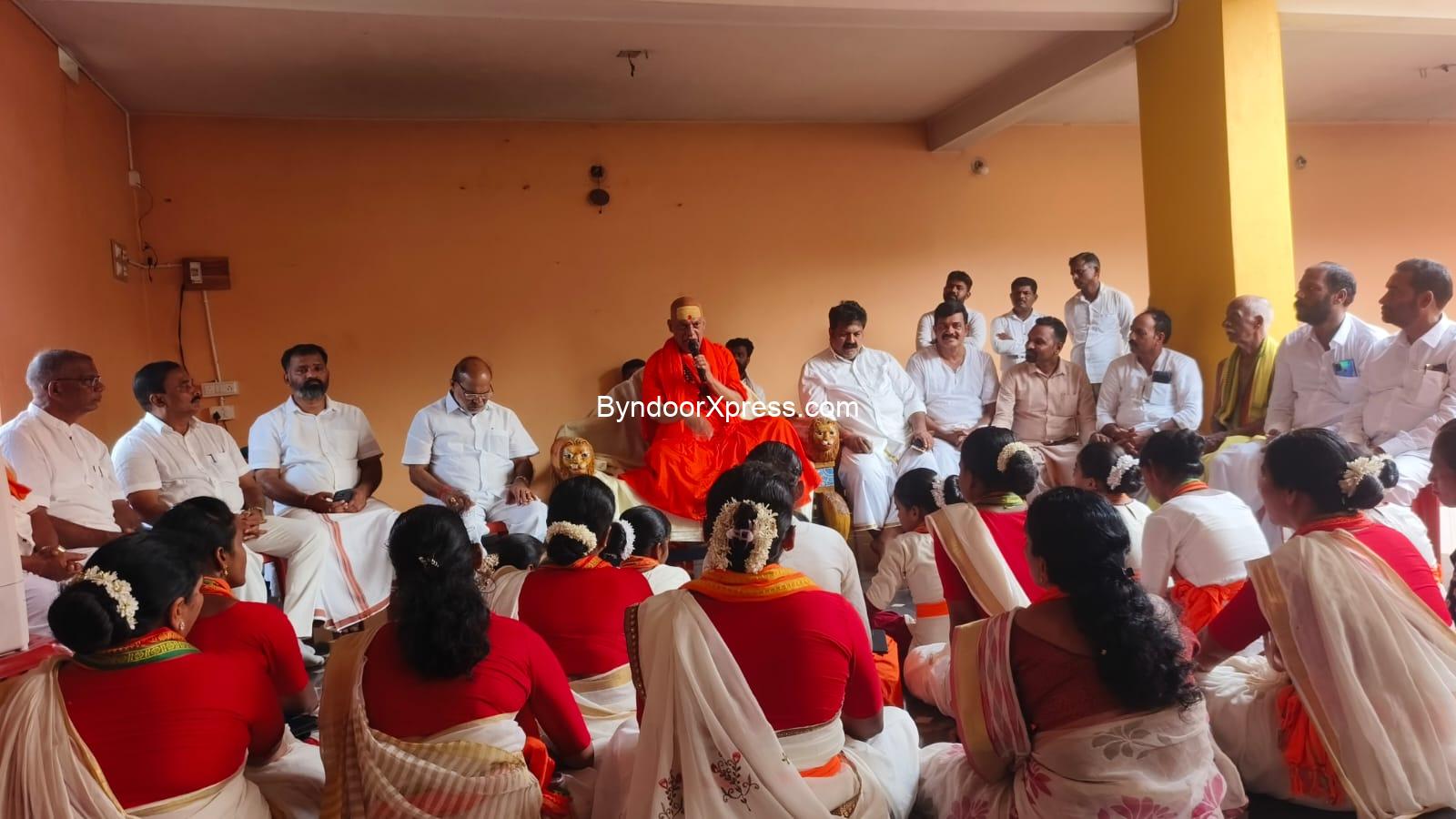 ಚಾತುರ್ಮಾಸದಂತ ಧಾರ್ಮಿಕ ಕಾರ್ಯಕ್ರಮದಲ್ಲಿ ಭಾಗವಹಿಸುದೇ ನಮ್ಮ ಸೌಭಾಗ್ಯ : ಸಚಿವ ಮಂಕಾಳ ವೈದ್ಯ